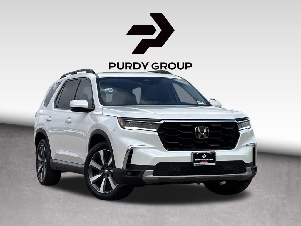 White 2025 Honda Pilot Touring FWD SUV / Crossover Front-Wheel Drive Automatic