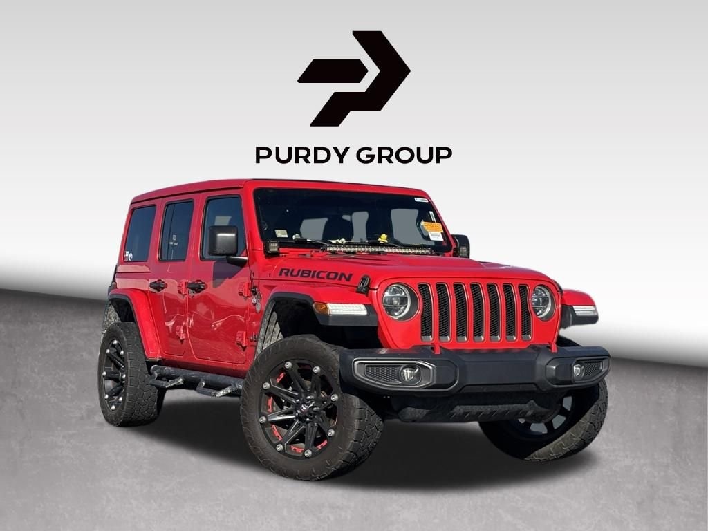 Used 2018 Jeep Wrangler Unlimited Rubicon 4x4 SUV