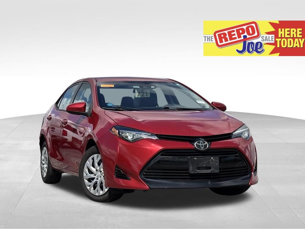 Barcelona Red 2018 Toyota Corolla Sedan Front-Wheel Drive Continuously Variable Transmission