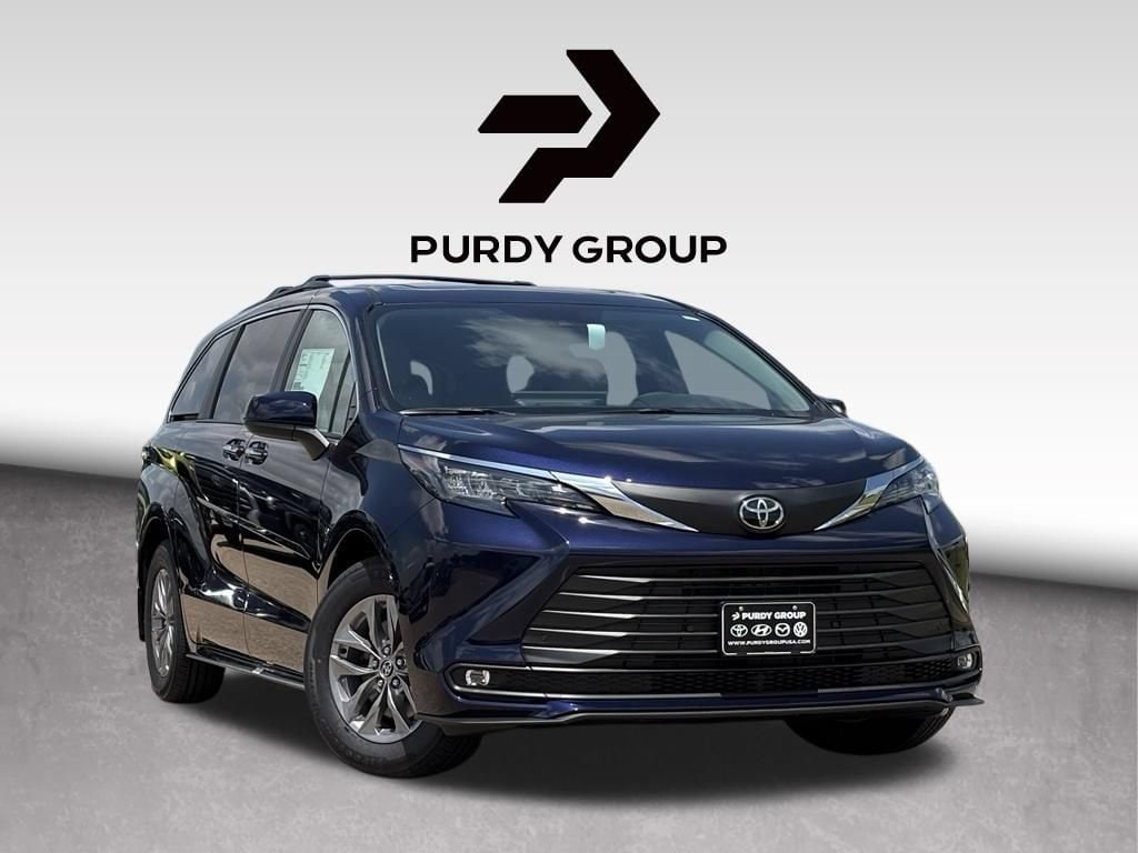 Blueprint 2026 Toyota Sienna Minivan Front-Wheel Drive Continuously Variable Transmission