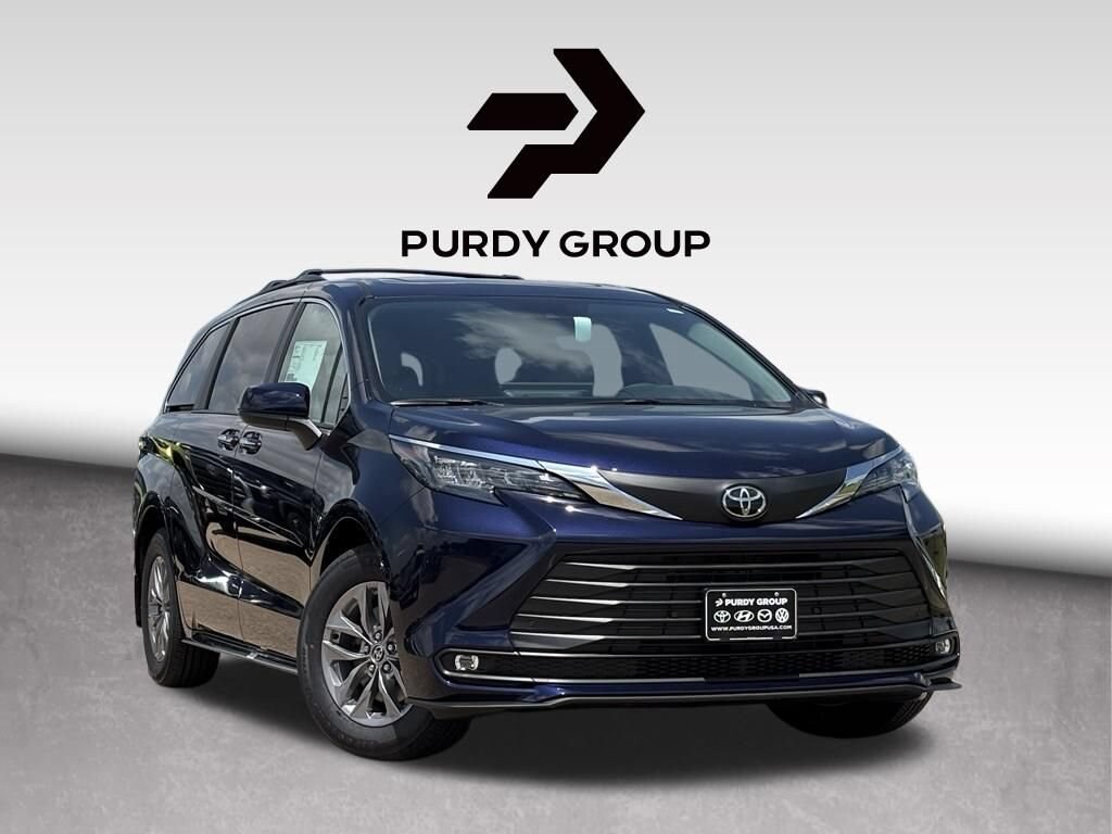 Blueprint 2026 Toyota Sienna Minivan Front-Wheel Drive Continuously Variable Transmission