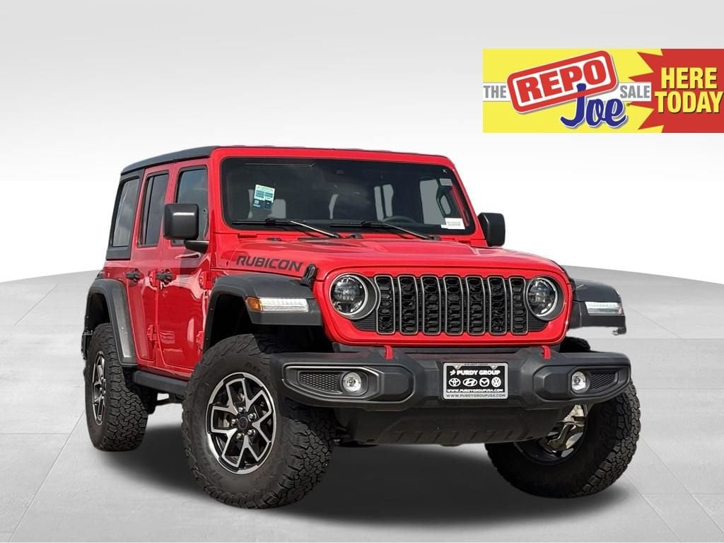 Firecracker Red 2025 Jeep Wrangler SUV / Crossover Four-Wheel Drive Automatic
