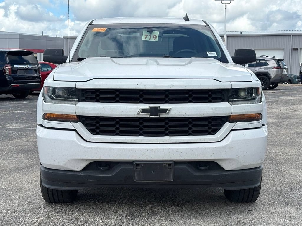 Used 2018 Chevrolet Silverado 1500 Silverado Custom Truck Crew Cab