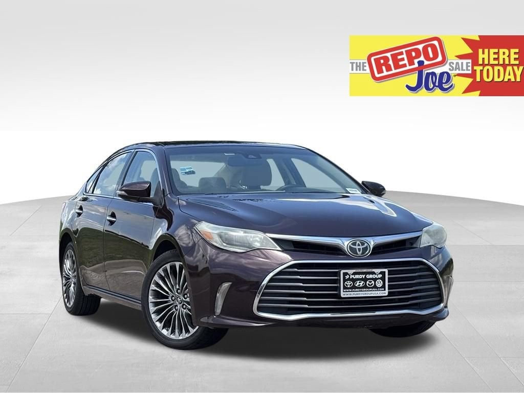 Red (Sizzling Crimson Mica) 2016 Toyota Avalon Sedan Front-Wheel Drive Automatic