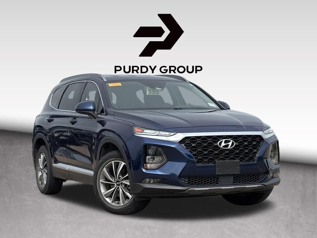Blue (Stormy Sea) 2019 Hyundai Santa Fe SUV / Crossover All-Wheel Drive Automatic