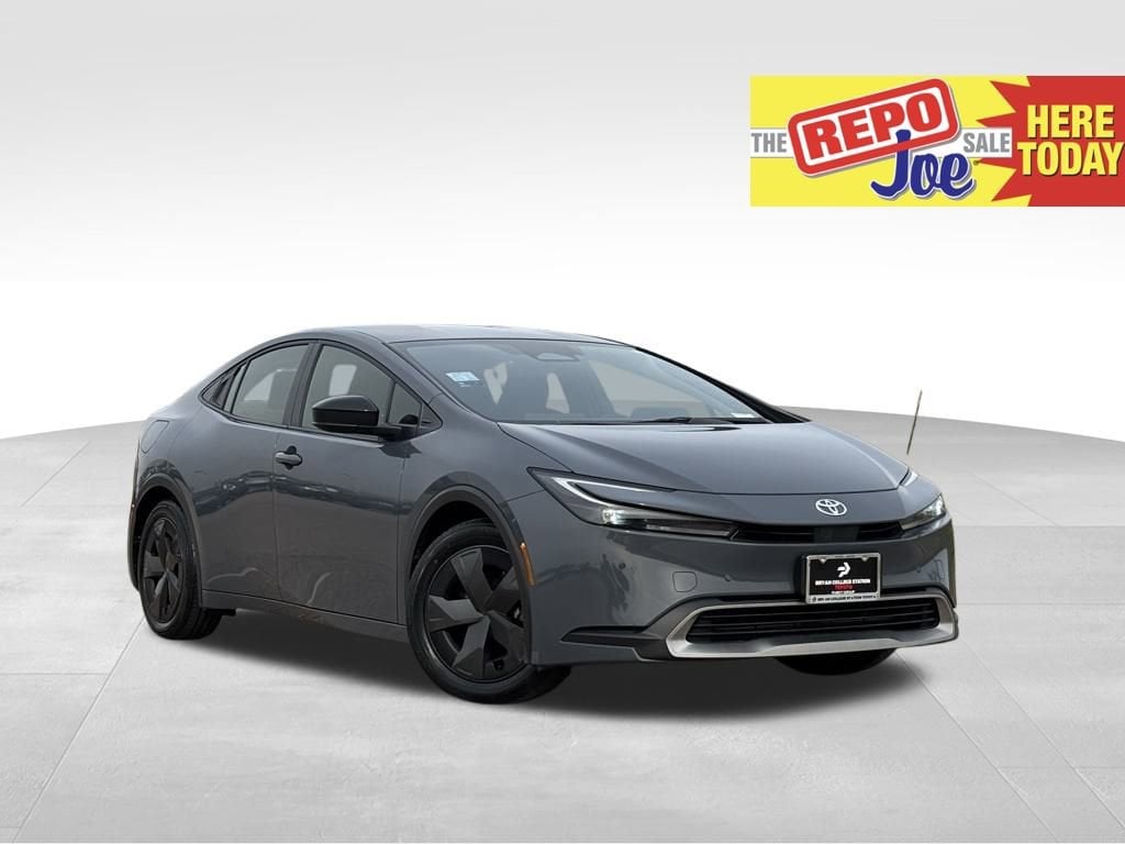 Gray 2025 Toyota Prius Plug-In Hybrid SE FWD Hatchback Front-Wheel Drive Continuously Variable Transmission