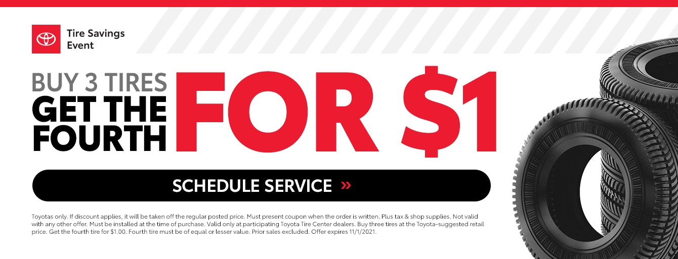 Introducing Our Toyota Tire Savings Event in Bryan, TX Bryan College