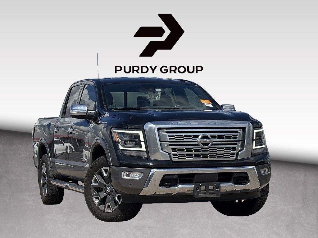 Used 2021 Nissan Titan Platinum Reserve Truck Crew Cab