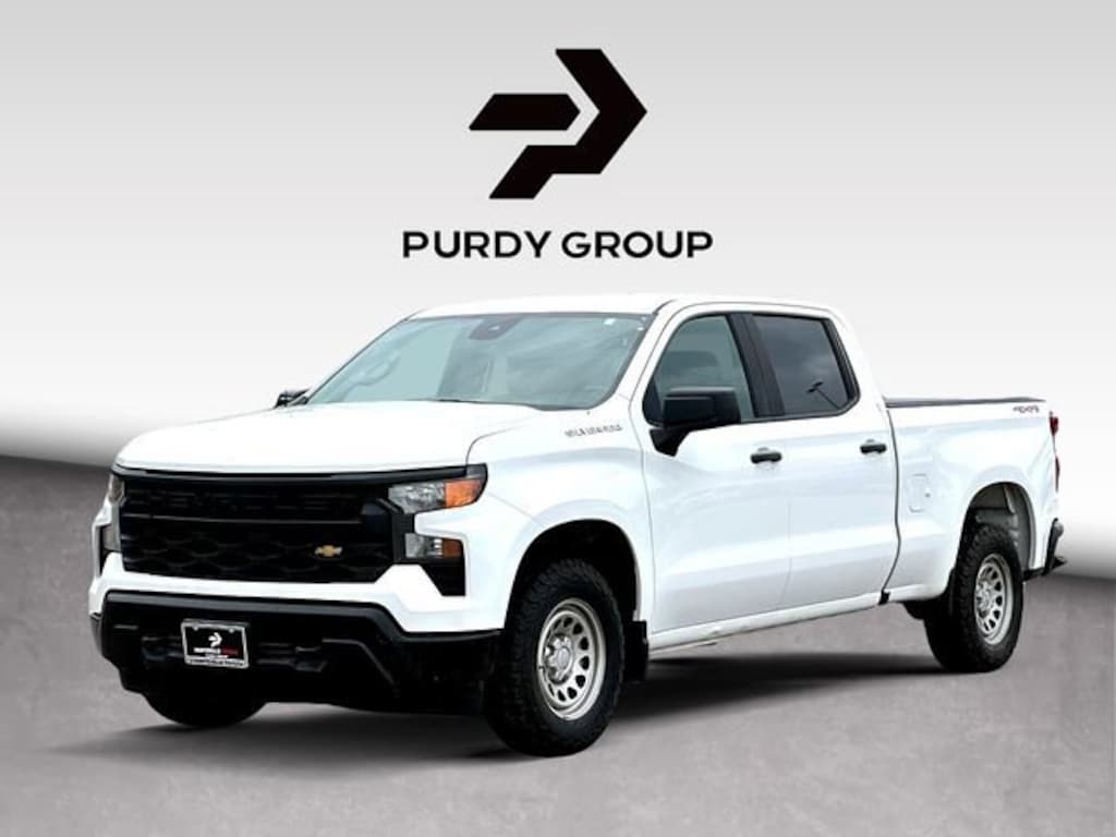 Used 2023 Chevrolet Silverado 1500 Work Truck Truck Crew Cab