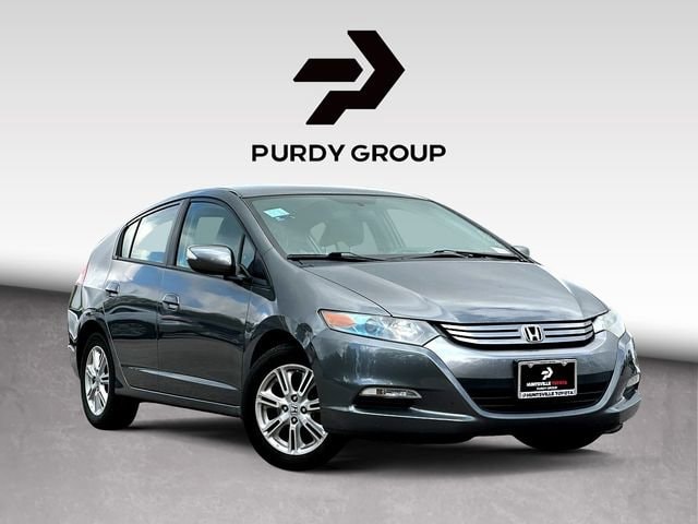 Gray 2010 Honda Insight EX Hatchback Front-Wheel Drive Continuously Variable Transmission