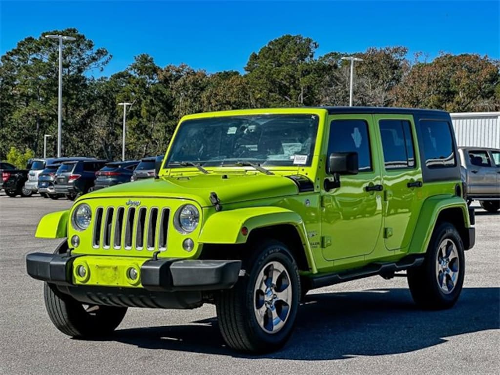 Used 2016 Jeep Wrangler JK Unlimited Sahara 4x4 SUV