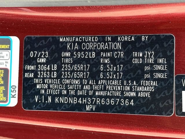 2024 Kia Carnival LX Seat Pkg - Photo 33