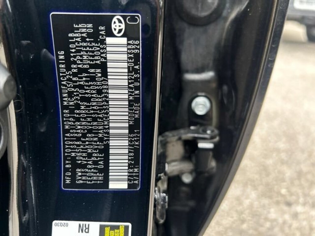 Used 2025 Toyota Corolla SE Sedan