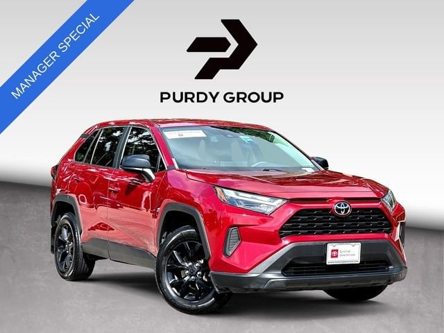 Red (Ruby Flare Pearl) 2023 Toyota RAV4 SUV / Crossover Front-Wheel Drive Automatic