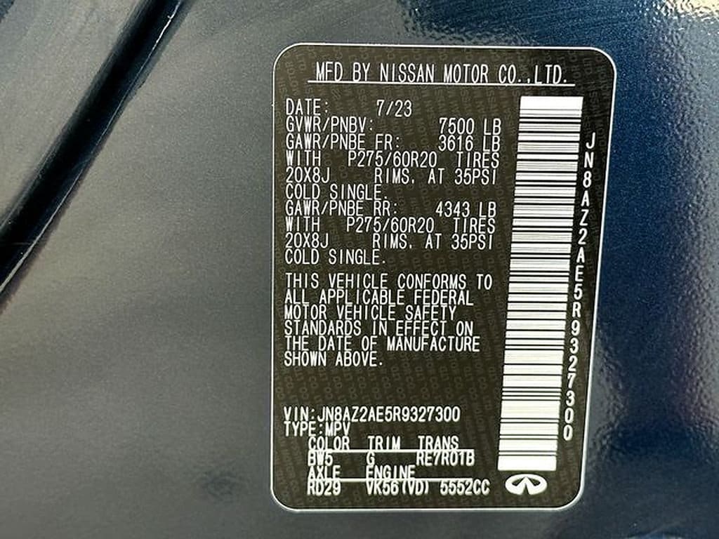 2024 INFINITI QX80 Luxe 4WD - Photo 35