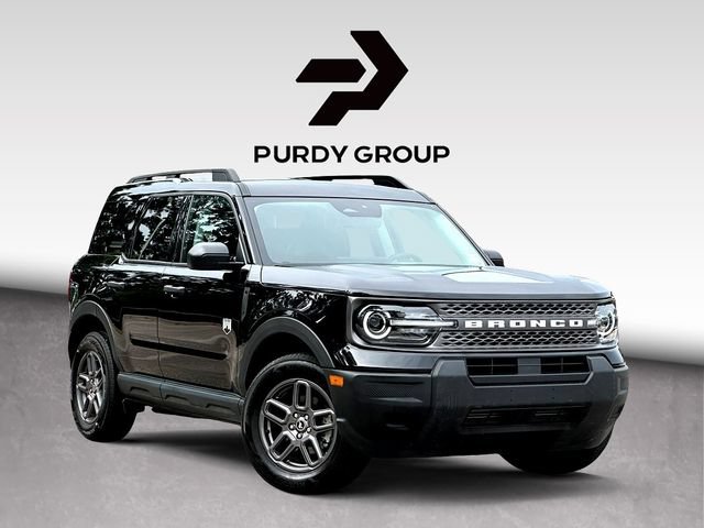 Shadow Black 2025 Ford Bronco Sport SUV / Crossover All-Wheel Drive Automatic
