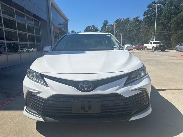 Used 2022 Toyota Camry LE with VIN 4T1C11AK3NU651599 for sale in Huntsville, TX