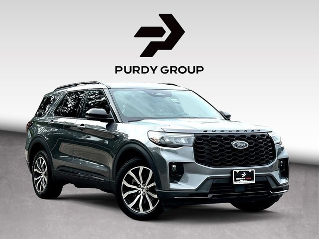 Carbonized Gray 2025 Ford Explorer SUV / Crossover All-Wheel Drive Automatic