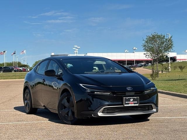 Midnight Black 2025 Toyota Prius Plug-In Hybrid SE FWD Hatchback Front-Wheel Drive Continuously Variable Transmission