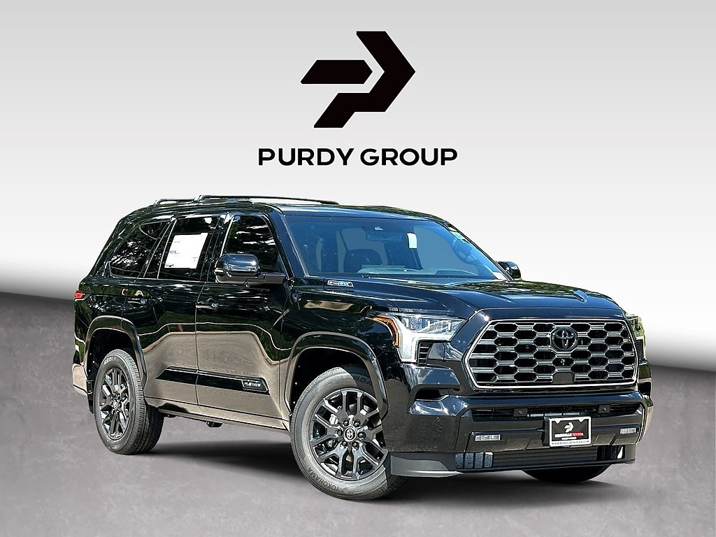 Midnight Black Metallic 2026 Toyota Sequoia SUV / Crossover Four-Wheel Drive Automatic