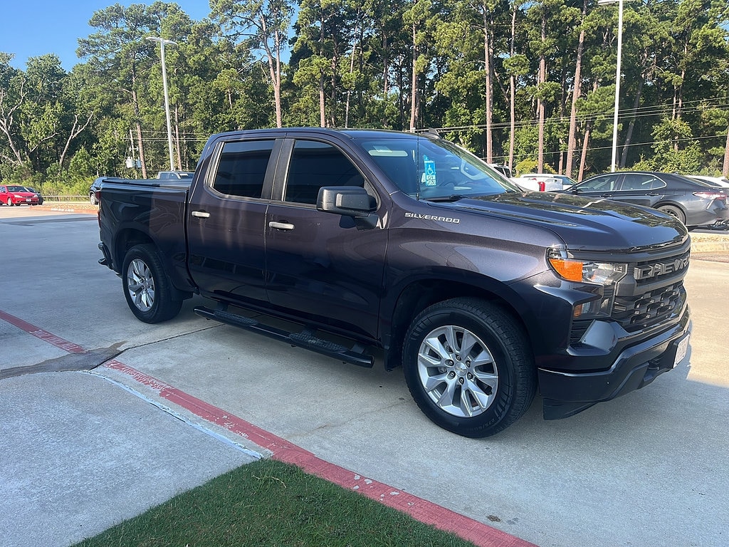 Used 2023 Chevrolet Silverado 1500 Custom Truck Crew Cab