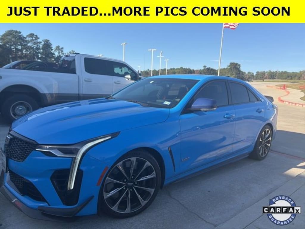 Used 2023 CADILLAC CT4-V V-Series Blackwing Sedan