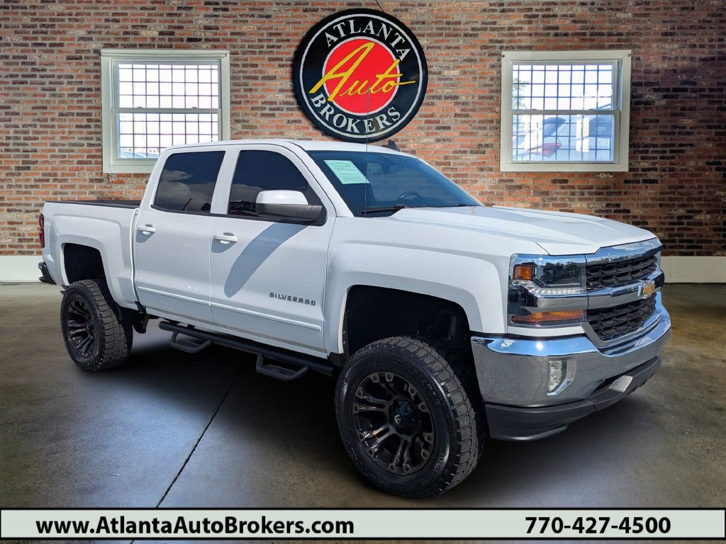 used 2018 Chevrolet Silverado 1500 LT Truck Crew Cab for sale in atlanta