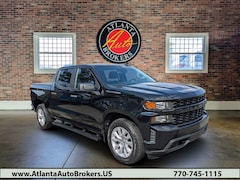 used 2022 Chevrolet Silverado 1500 LTD Custom Truck Crew Cab for sale in atlanta
