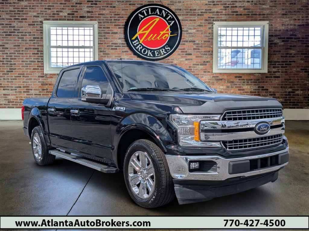 used 2018 Ford F-150 Lariat Truck SuperCrew Cab for sale in atlanta