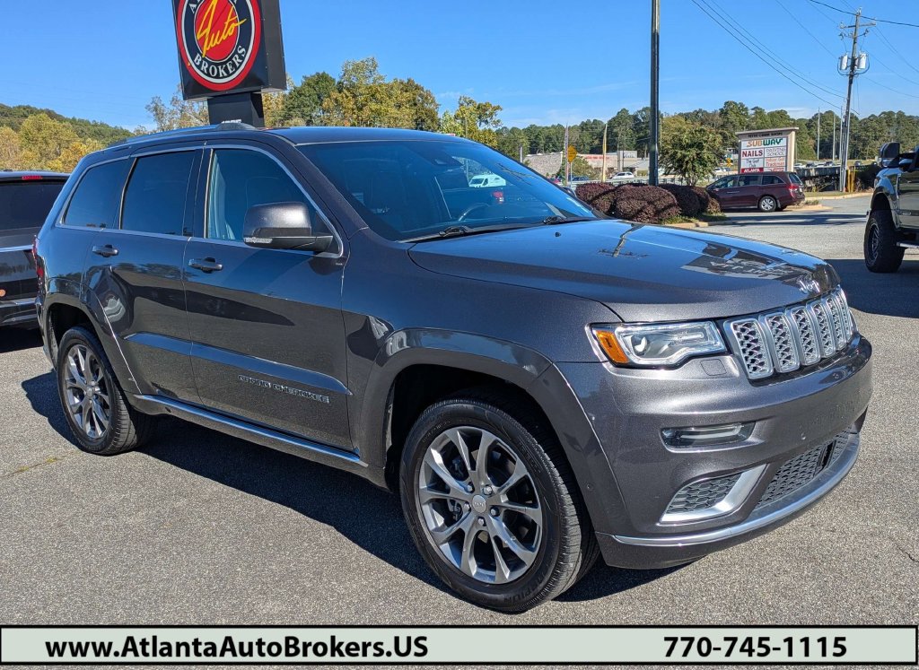 used 2019 Jeep Grand Cherokee Summit SUV for sale in atlanta