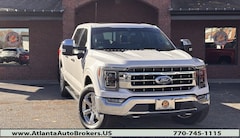 used 2021 Ford F-150 Lariat Truck SuperCrew Cab for sale in atlanta