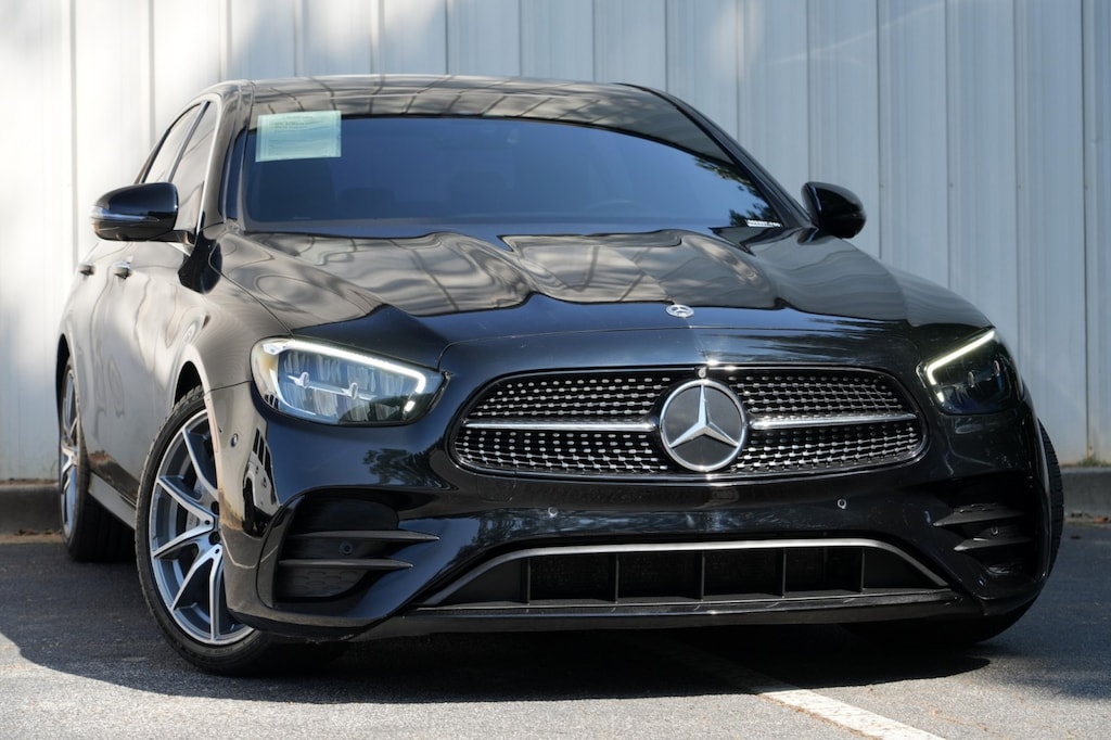 Used 2022 Mercedes-Benz E-Class E 350 w/ AMG Line Exterior Package Sedan
