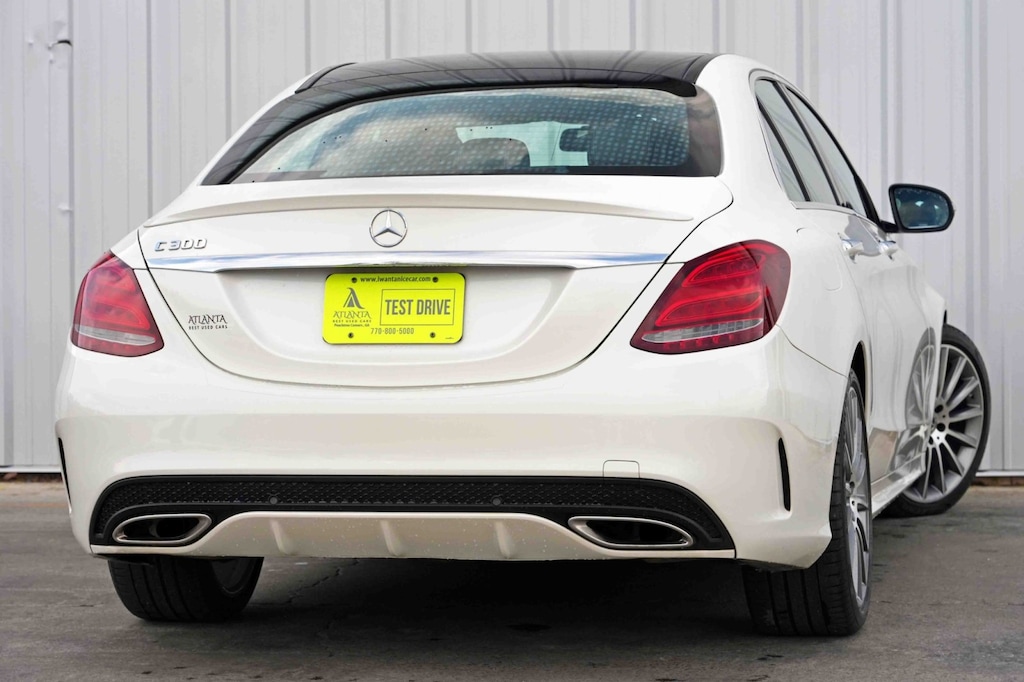 Used 2018 Mercedes-Benz C-Class C 300 w/ Premium & AMG Line Packages Sedan