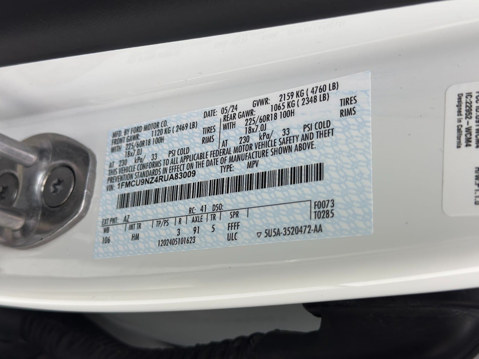 2024 Ford Escape ST-Line Select - Photo 40