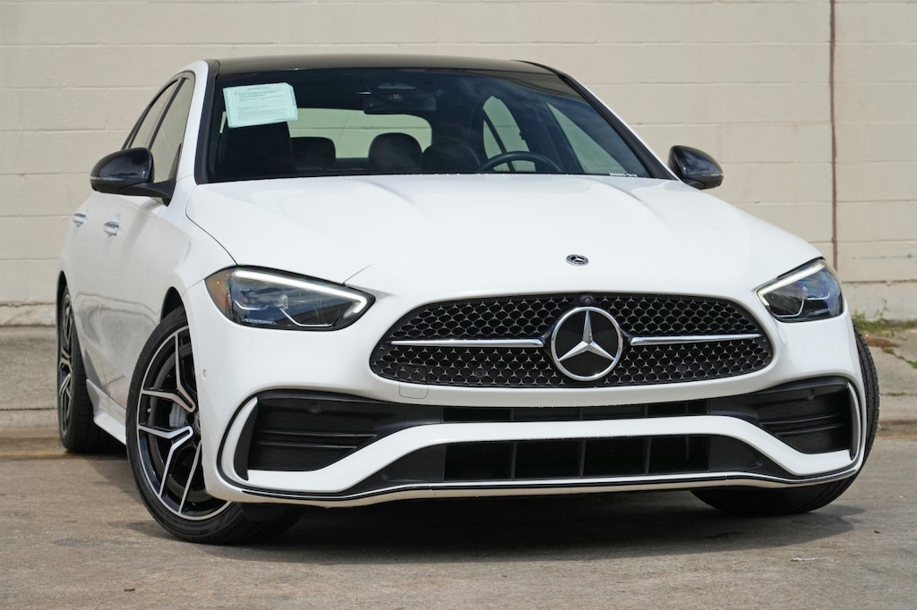 Used 2022 Mercedes-Benz C-Class C 300 w/ AMG Line & Exclusive Trim Packages Sedan