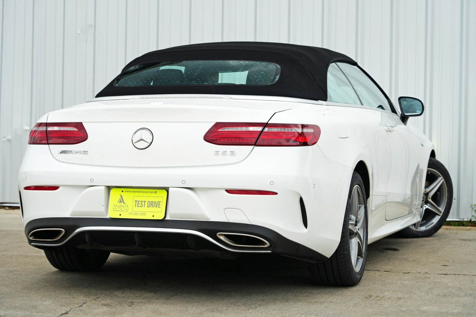 2018 Mercedes Benz E 400 AMG Cabriolet photo 3