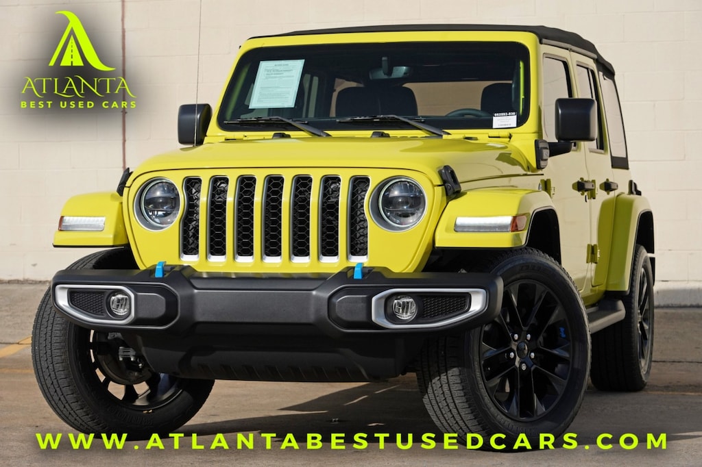 Used 2023 Jeep Wrangler 4xe Sahara SUV