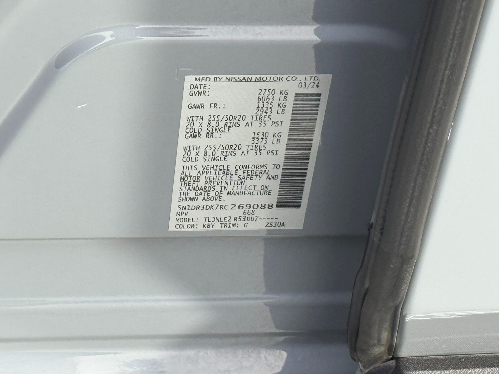 2024 Nissan Pathfinder Platinum - Photo 47