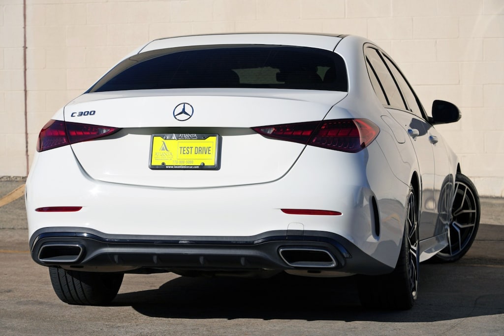 Used 2023 Mercedes-Benz C-Class C 300 w/ AMG Line & Night Packages Sedan