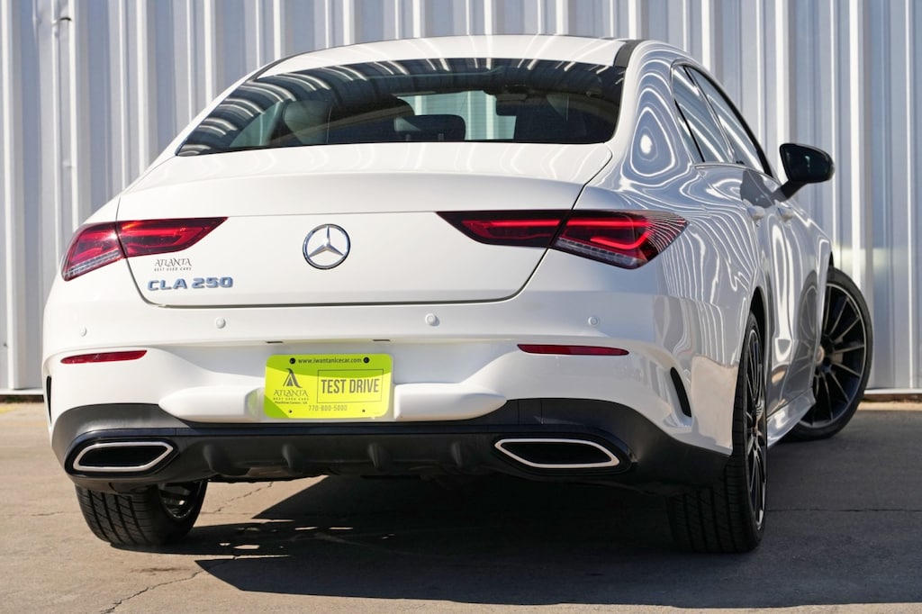 Used 2020 Mercedes-Benz CLA 250 CLA 250 w/ Premium, AMG Line & Night Packages Coupe
