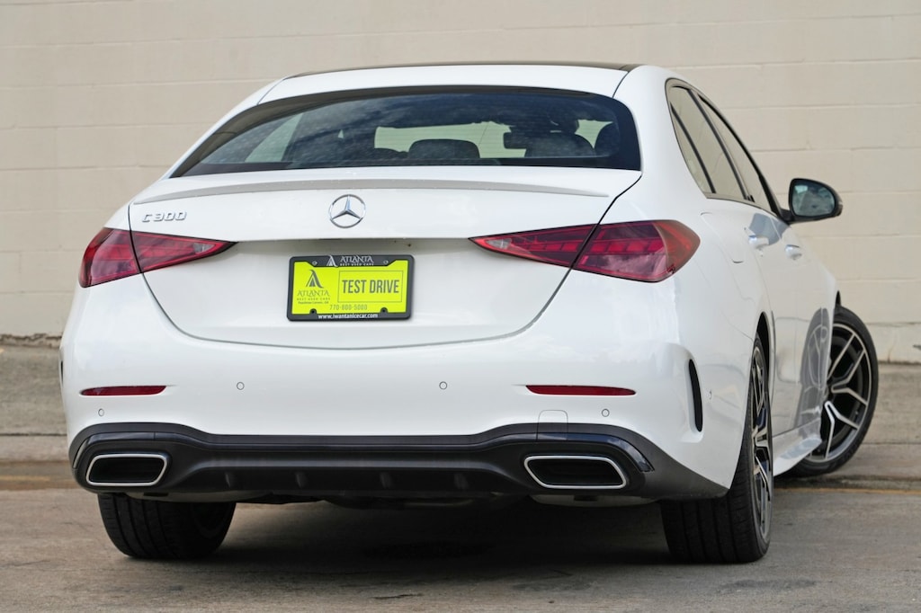 Used 2022 Mercedes-Benz C-Class C 300 w/ AMG Line & Exclusive Trim Packages Sedan