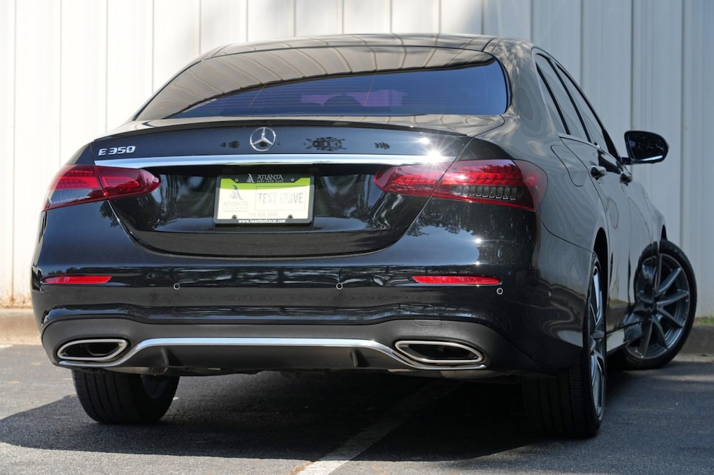 Used 2022 Mercedes-Benz E-Class E 350 w/ AMG Line Exterior Package Sedan