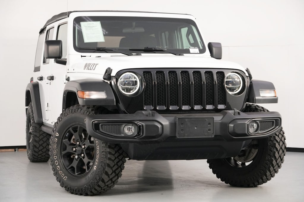 Used 2021 Jeep Wrangler Unlimited Willys SUV