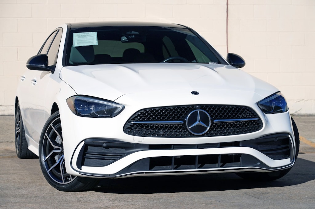 Used 2023 Mercedes-Benz C-Class C 300 w/ AMG Line & Night Packages Sedan