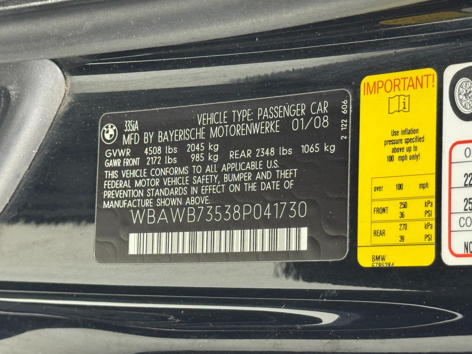 2008 BMW 3 Series 335i - Photo 37