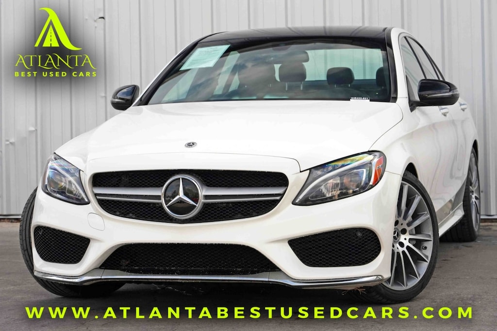 Used 2018 Mercedes-Benz C-Class C 300 w/ Premium & AMG Line Packages Sedan