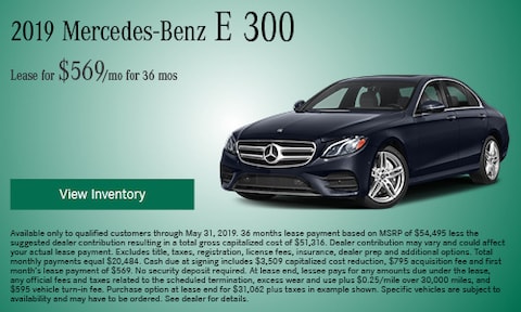 May 2024 E 300 Lease Offer