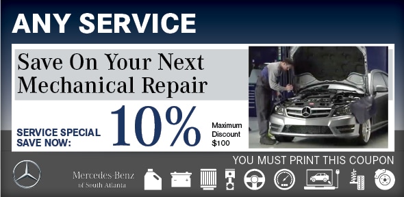 Mercedes benz service coupons atlanta #7