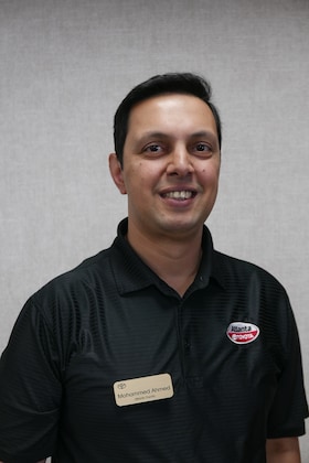 Staff member Mohammed Ahmed from ID_9a1dab