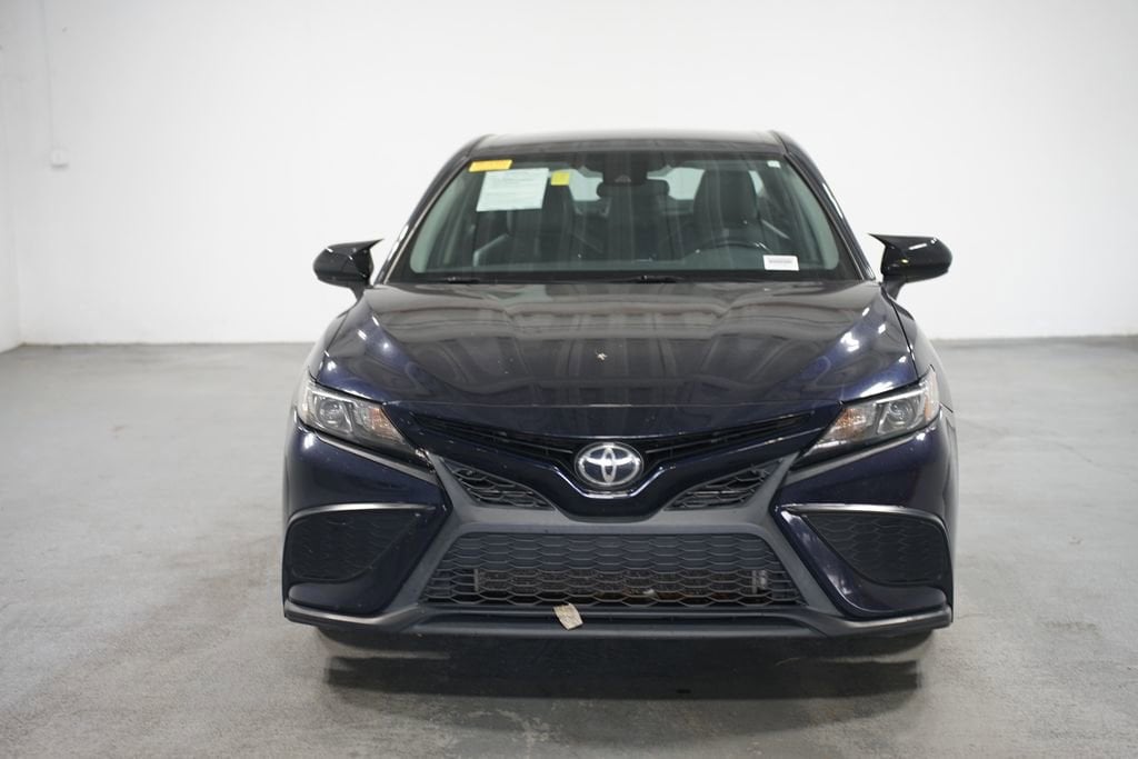 Used 2021 Toyota Camry SE with VIN 4T1G11AK8MU444013 for sale in Duluth, GA